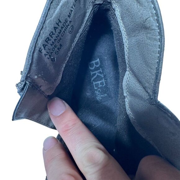 BKE Farrah 8.5 grey western bootie boot - Picture 13 of 13